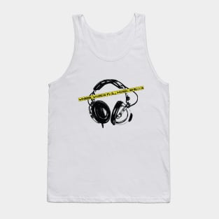 headphone Tank Top